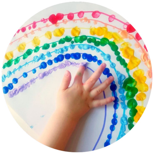 دفتر شکرگزاری گلریز گلبهی 19 finger paint