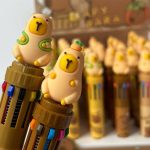 خودكار ١٠ رنگ فانتزی طرح كاپی بارا