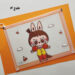 A4 size zippered cover with Lebubu design 2